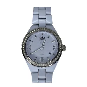 Adidas Cambridge Chronograph Watch White Polycarbonate 44mm Unisex ADH2505 - Picture 1 of 11