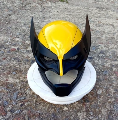 Wolverine-Inspired Battle Mask Cowl Helmet – Perfect for New York Comic Con 2025 - Image 1 of 4