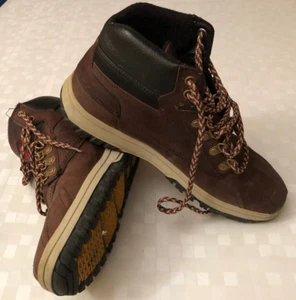 Caterpillar Herren Schuhe Stiefel Schnürstiefelette Velour Leder US 9 - EU 42 - Bild 1 von 6