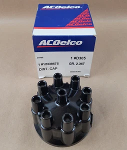 1 New Genuine AC Delco GM OEM 12338675 Distributor Cap 1957-1962 Chevy Corvette - Picture 1 of 6