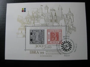 ALEMANIA Mi. #Bloque 46 hoja de sello usado! CV $9,50 - Imagen 1 de 1