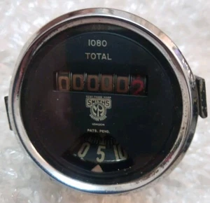 Vintage Magmo Speedometer & Bracket - 90 Years old - Window Lit - Picture 1 of 4