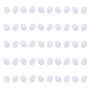 25 Pairs of Anti-slip Silicone Eyeglasses Nose Pads Transparent Nose Pads UK - Picture 1 of 5