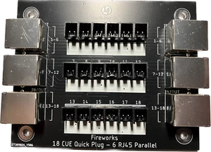 Fireworks Parallel RJ45 18CUE Quick Plug BD Compatible Cobra Firing System 2PIN - Picture 1 of 4
