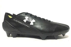 Under Armour Speedform CRM FG Soccer Cleats Black Leather Mens Choose Size - Picture 1 of 10