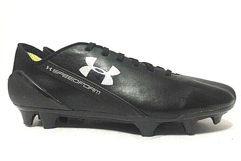 Under Armour Speedform CRM FG Soccer Cleats Black Leather Mens Choose Size - Image 1 of 4