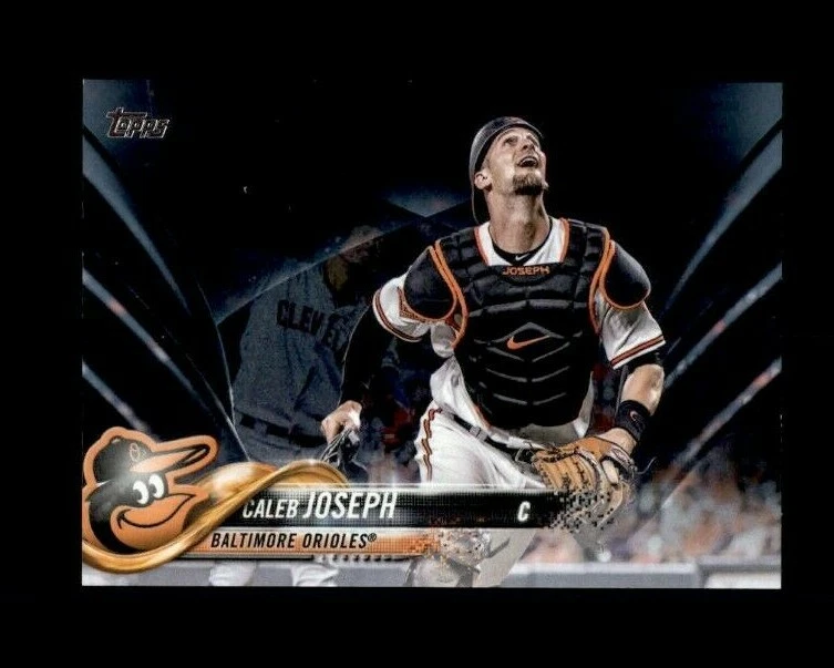  2018 Topps Black #597 Caleb Joseph 44/67 (ref 109729) - Image 1 of 1