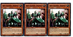 Yugioh- 3X Heroic Challenger - Swordshield - Common - 1st - REDU-EN007 - NM - Picture 1 of 1
