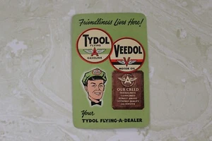 VINTAGE TYDOL/VEEDOL FLYING - A - DEALER POCKET CALENDAR 1951 - Picture 1 of 2