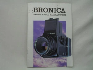 Bronica Medium Format Camera Systems Brochure + small Booklet - Picture 1 of 8