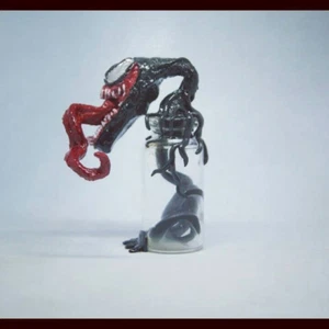 Venom symbiote out from bottle Spider Man Marvel Villain CHARM PENDANT - Picture 1 of 2