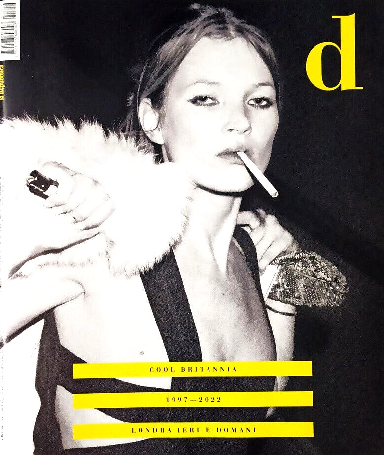 D Magazine La Repubblica November 2022 KATE MOSS Brand New - Image 1 of 1