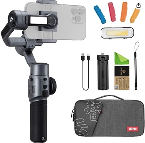 Zhiyun Smooth 5S Combo w/Magnetic Fill Light,Carrying Bag &Tripod,Gimbal - Picture 1 of 4