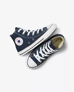 Converse Chuck Taylor All Star 3J233 Navy High Top Sneakers Youth Size 12 - Picture 1 of 5