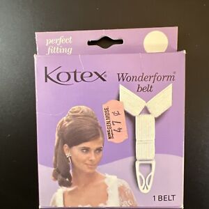 Kotex Wonderform Belt For Feminine Napkins  1976 Vintage Feminine Hygiene
