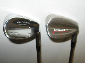 Ram Tom Watson Sandwedge TW 855 55* Dynamic Steel+ Adams Assault VMI 56* NoGrips - Picture 1 of 18