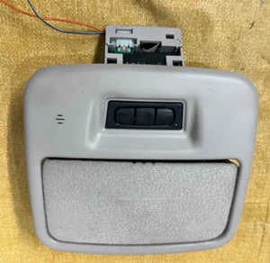 92-02 Cadillac Eldorado / Seville Roof Console Sunglass Holder HOMELINK Tan B63 - Picture 1 of 7