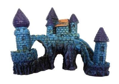 ATLANTIS AQUARIUM GREAT WALL CASTLE 150C REPLICA AQUARIUM DECOR FISH TANK RESIN ORNAMENT