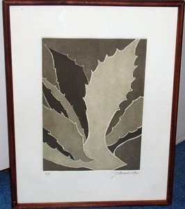  Impresión de 3/4 J o T firmada y numerada a mano  - Imagen 1 de 5