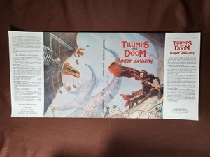 Trumps of Doom by Roger Zelazny Dust Jacket Only Underwood Miller NO BOOK - Picture 1 of 4