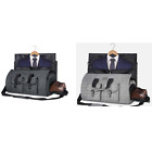 UNIQUEBELLA Travel Suit Carrier Garment Duffel Bag Fiber Large Holdall for Men w