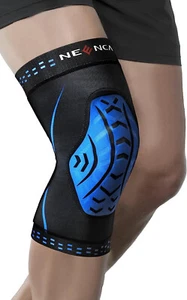 NEENCA Ultra-Thin Compression Knee Sleeves Knee Brace for Knee Pain Adults 1Pair - Picture 1 of 18