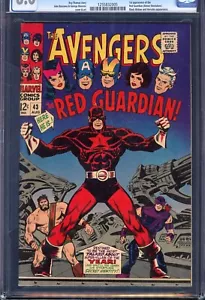 CM - Avengers #43 - Marvel Comics 8/67 - CGC 8.0 - OW/W - Silver Age - Picture 1 of 4