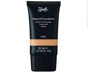A SLEEK LIFEPROOF FOUNDATION LP05 30ML MED TO FULL COVERAGE - Picture 1 of 2