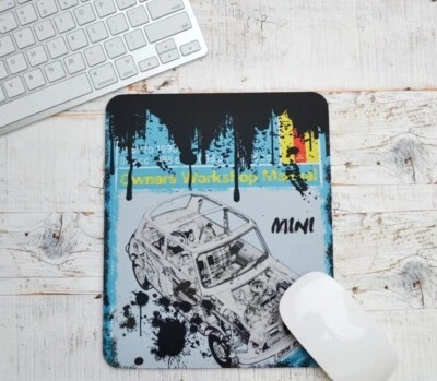 Haynes Mini Mouse Pad, Mini Cooper, Haynes Mouse Mat, Mini Gifts - Image 1 of 3