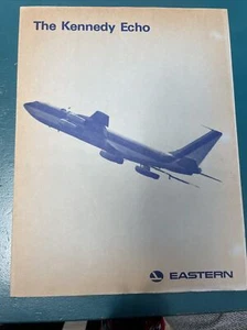 Vintage EASTERN AIR LINES Airlines The Kennedy Echo Newsletter 1/ 1969 Employees - Picture 1 of 2