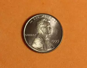 1995-S Lincoln cent #P08721 - Picture 1 of 2