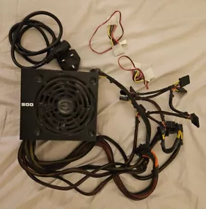 EVGA 500W  80 Plus Certified Power Supply  - Picture 1 of 6