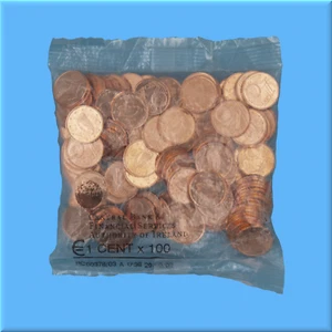 1   Euro - Cent - Beutel - Irland 2003 - Bild 1 von 1