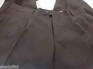 VICTORIO COUTURE MENS Dress Career Slacks Pants 36 BLACK $189.99 NWT - Picture 1 of 5