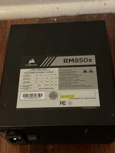 Corsair RM850x 850W Fully Modular 80+ Gold Power Supply – Used, Excellent - Afbeelding 1 van 6