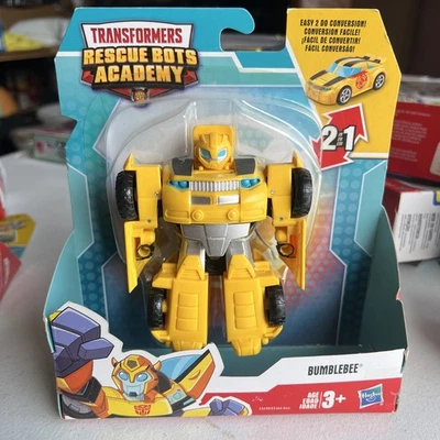 Transformers Playskool Heroes Rescue Bots Academy Bumblebee Converting Toy Robot - Image 1 of 2