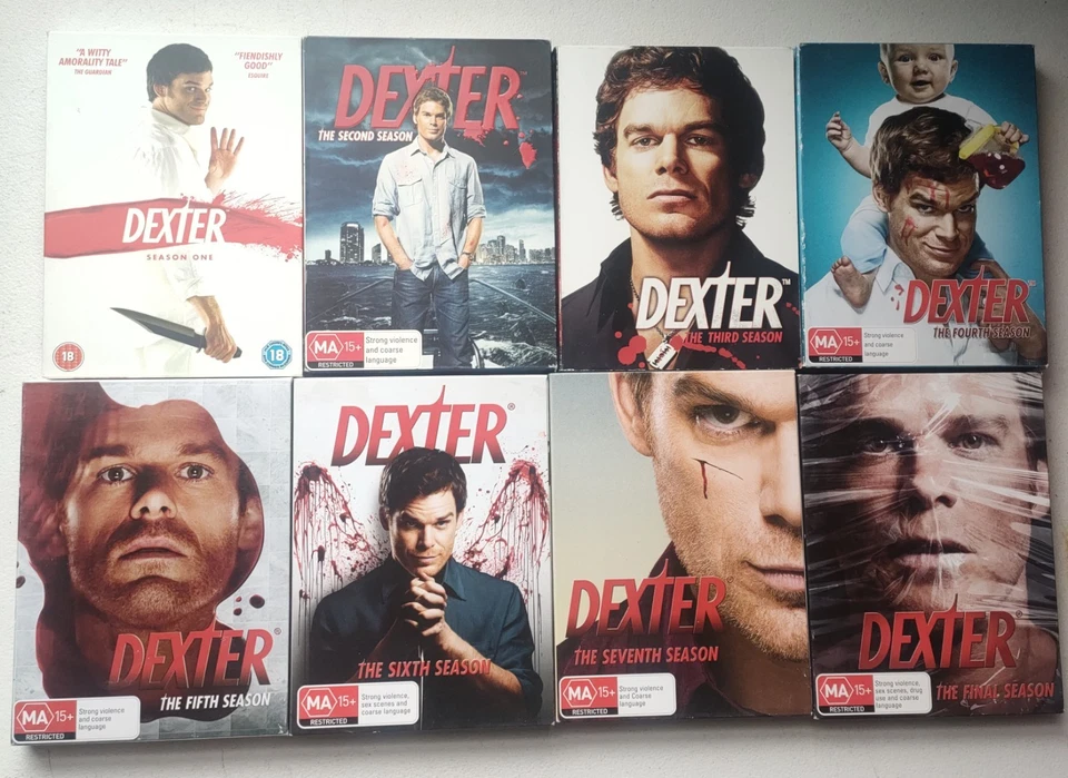 Dexter - Complete Series Seasons 1-8 DVD *No Slip Cover For Season 3  - image 1 of 2