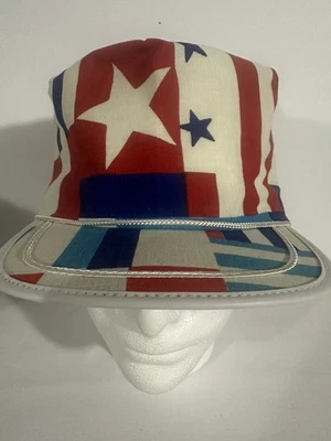 Gorra Patriótica Trucker 1776-1976 EE. UU. Bicentenario De Colección Nos Equipada Muy Rara 1976 Foto 1 de 4