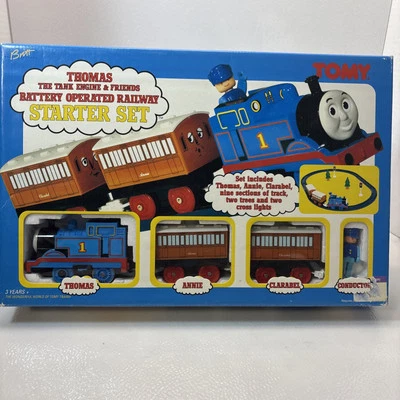Thomas & Friends Vintage 1994 Battery Operated STARTER SET Tomy Britt New Open B - Image 1 of 4