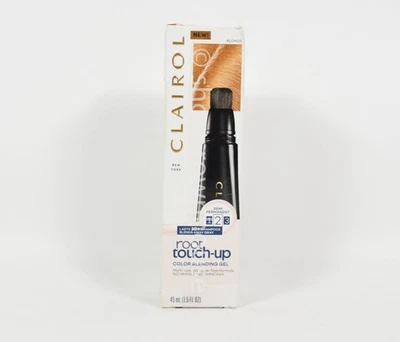 Gel mezclador de color de cabello Clairol raíz retoque semipermanente RUBIO - caja dañada Foto 1 de 2