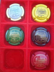 CHATEAU DE BOURSAULT Champagne Capsules No. 14, 15, 17, 19 and 22 - Picture 1 of 1