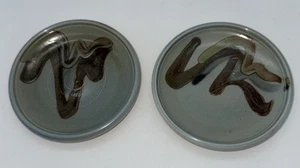 2 Vintage Studio Pottery Plates Rita Redner Signed 2003 - Picture 1 of 9