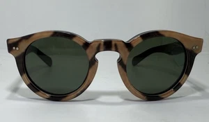 Gafas de sol redondas Ralph Lauren etiqueta púrpura RL8071-W 5437/52 rayas de tigre Italia - Imagen 1 de 18