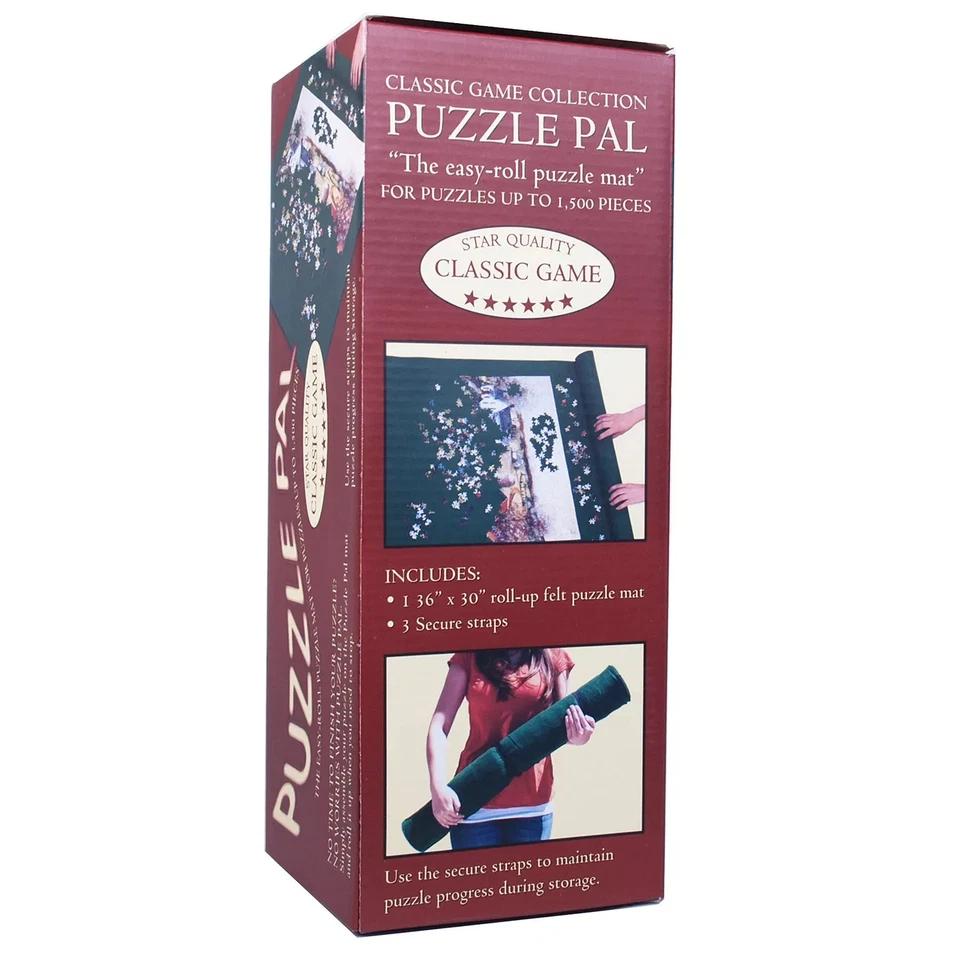 Puzzle Pal от John N. Hansen Company до 1500 штук Зеленый Войлок свернутый - Изображение 1 из 1