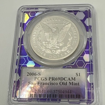 2006 S San Francisco Old Mint Commemorative Silver Dollar Proof PR69 DCAM PCGS - Image 1 of 4