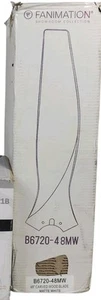 Fanimation Spitfire 48" Matte White Fan Blades OB BLADES ONLY - Picture 1 of 2