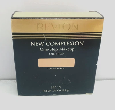 New REVLON New Complexion One-Step Makeup -TENDER PEACH ** ORIGINAL FORMULA - Image 1 of 4