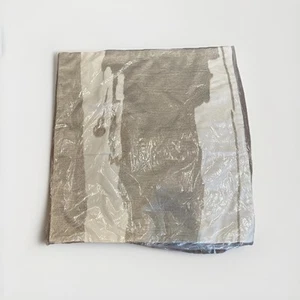 West Elm Ink Abstract Pillow Cover - Silver - 20x20in - Picture 1 of 5