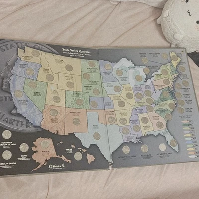 50 State Quarters Set 1999-- 2008 Great Condition PLUS Guam, American Samoa... - Image 1 of 4