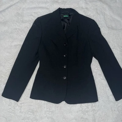 Chaqueta Blazer Mujer Benetton Colores Unidos, Talla S, Italia Foto 1 de 4